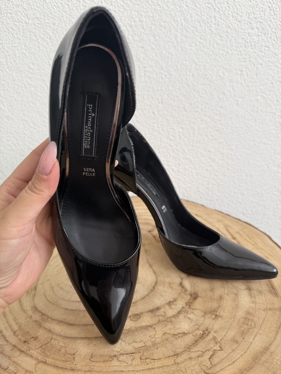 Scarpe da donna: PrimaDonna Lackleder High Heels Schwarz Gr. 37 – Nuovo (secondo la descrizione) da Hägglingen venduto da Raff_Ella 2