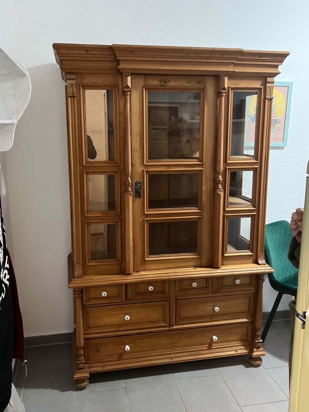 Vetrine: Jugendstil Vitrine Gründerzeit Barock Stilmöbel + VERSAND – Usato da Gemünden venduto da GEUENWALD 9
