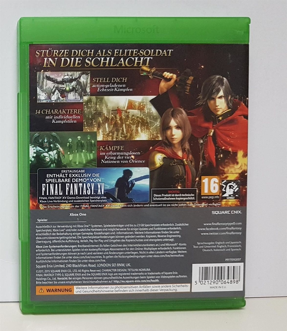 Microsoft Giochi: 😎Final Fantasy Type-0 HD Xb One – Usato da Schüpfheim venduto da Games_Spielkonsolen 1