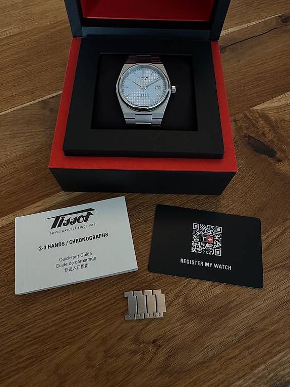 Tissot Orologi: Tissot PRX - Powermatic 80 - Eisblau – Usato da Ostermundigen venduto da SelmerParis 1