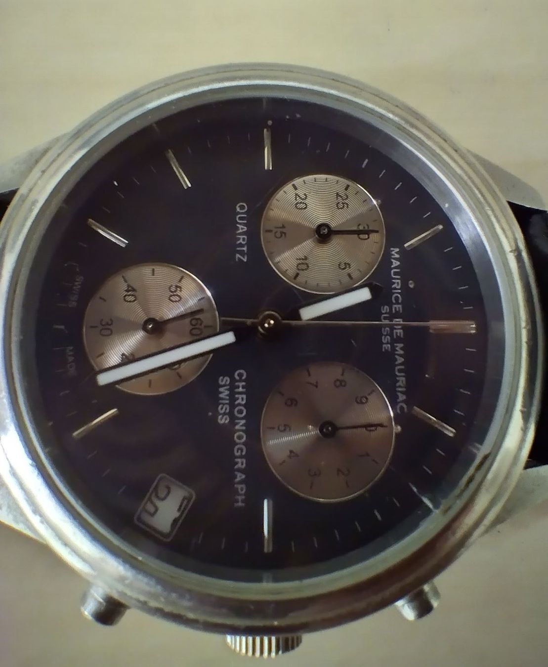 Orologi: MAURICE DE MAURIAC Quartz Chronograph – Usato da Romanshorn venduto da Uhren-Paradies 7