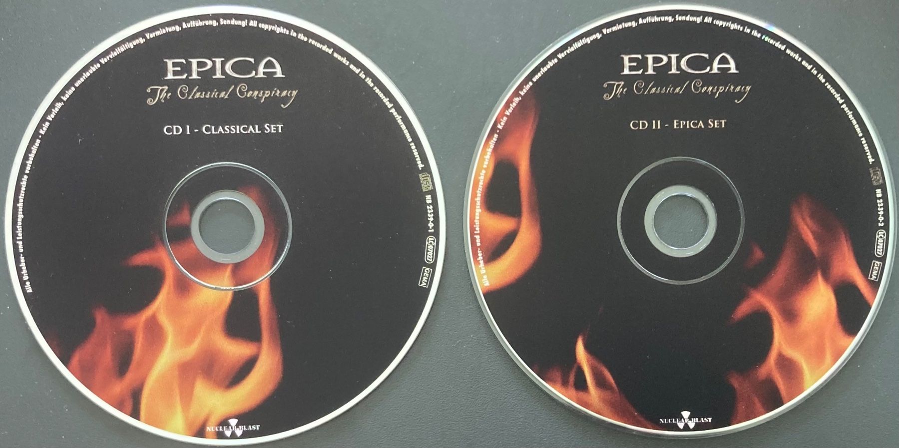 CD: EPICA - THE CLASSICAL CONSPIRACY – Usato da Poliez-Pittet venduto da Newtown-Records 5