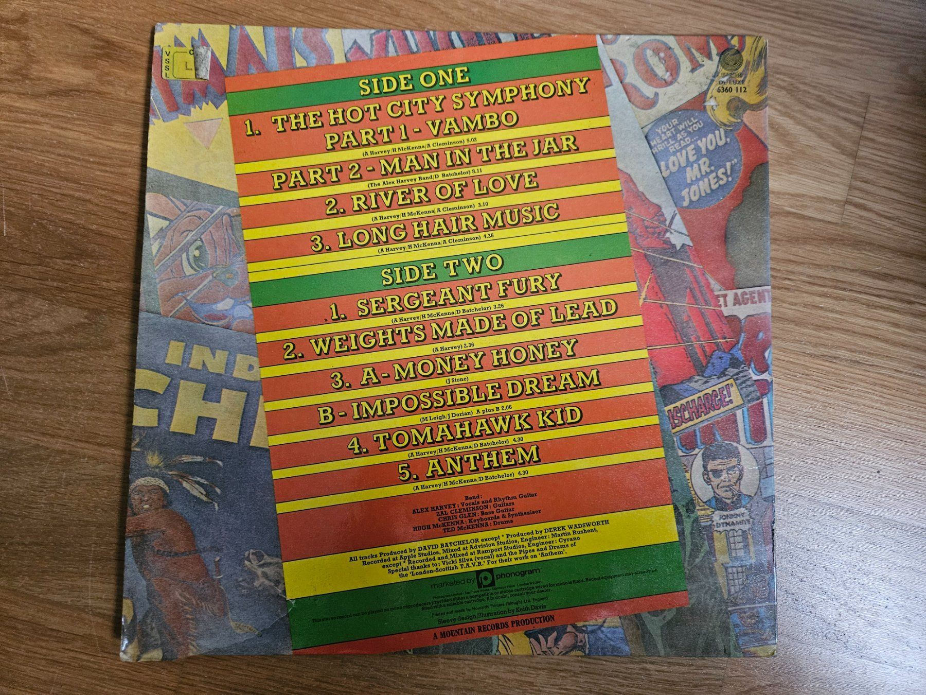 Dischi in vinile: Alex Harvey - The Impossible Dream – Usato da Liestal venduto da tower01 1