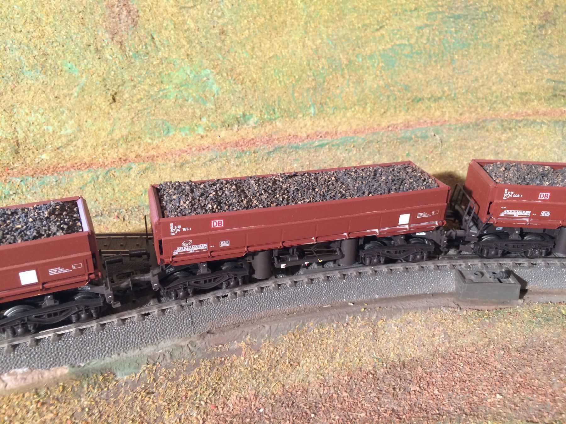 Märklin Modellini di ferrovie: Märklin Muldenkippwagen – Usato da Mont Tramelan venduto da Oktober1958 2