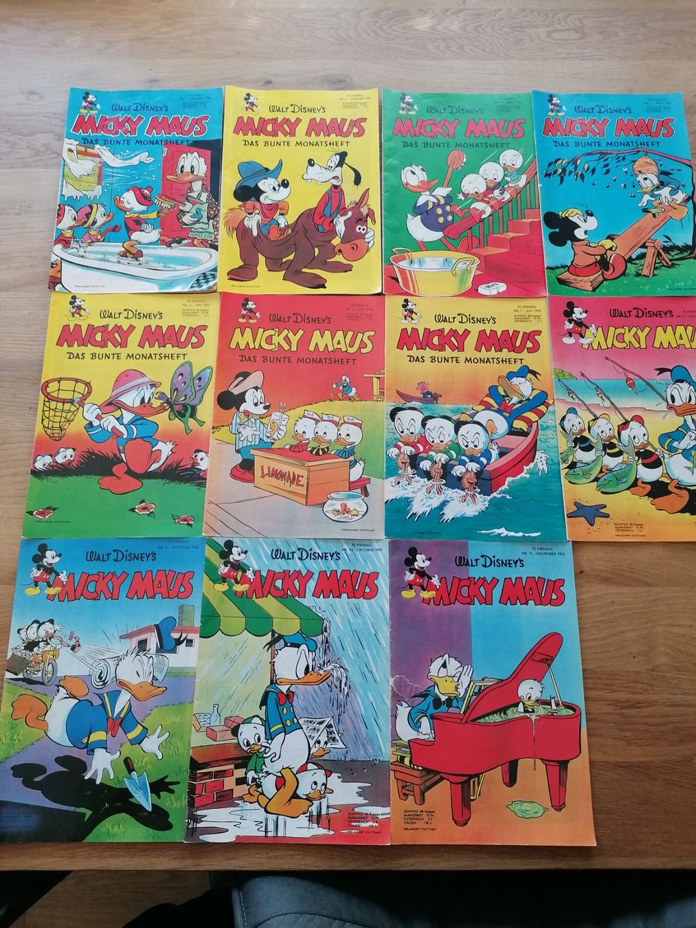 Fumetti: Micky Maus - Das Bunte Monatsheft 1952 - REPRINT – Usato da Basel venduto da vintagecollector