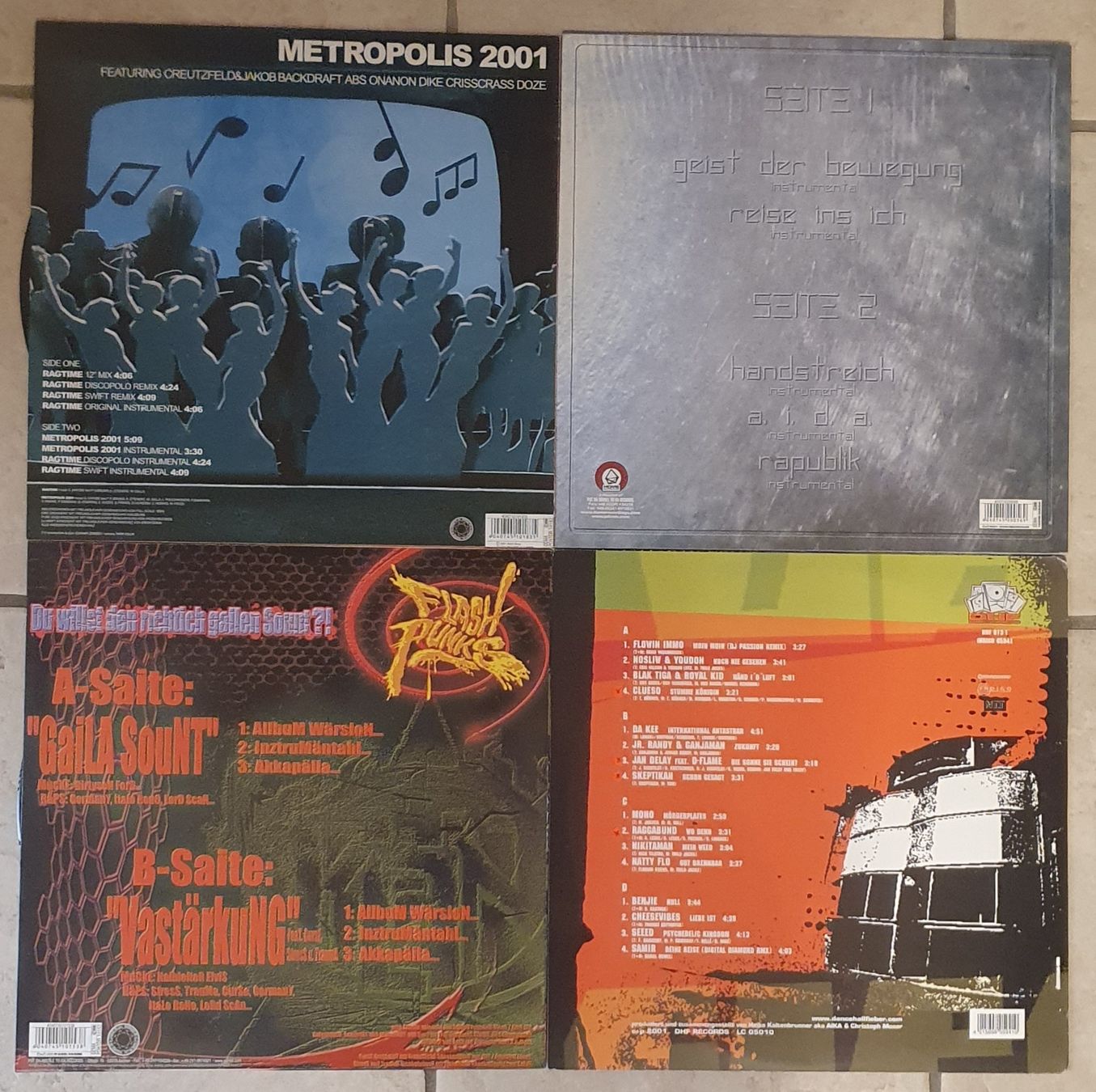 Dischi in vinile: 4x Hip Hop/Dancehall LP – Usato da Pfäffikon ZH venduto da edwinstarr1 1