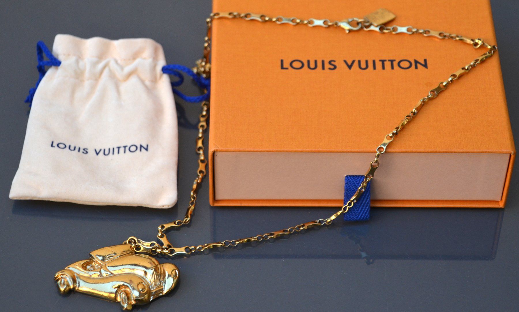 Louis Vuitton Catenine: Halskette Louis Vuitton collier – Usato da Collonges venduto da Auganien 1