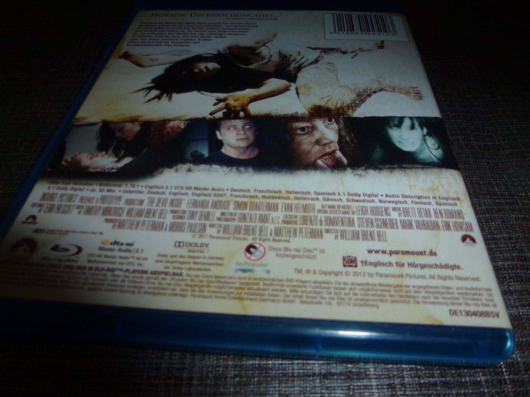 Alle DVDs: Devil Inside BLU-RAY – Gebraucht aus Olten von Disc-Verkauf 2