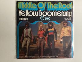Middle Of The Road Single - Yellow Boomerang / Eve