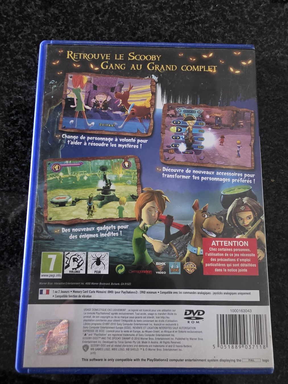 Jeux: Scooby-Doo PS2 – D'occasion à Chavornay par Crash37 1