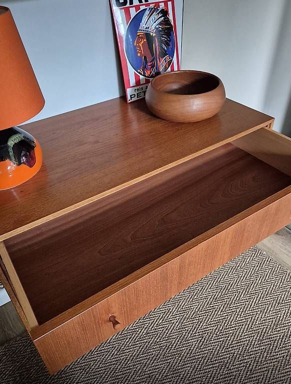 Regale: Mid Century modulares teak Wandregal – Gebraucht aus basel von vintory.ch 5