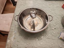 Yin-Yang Hot Pot / Shabu-Shabu Topf 32 cm – Edelstahl