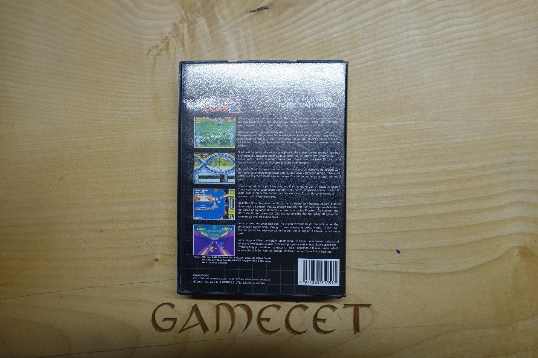 Sega Giochi: Sonic the Hedgehog 2 – Usato da Steinach venduto da Gamecet 2