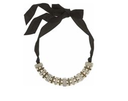 Orig. LANVIN Kristall Halskette NP 2'000.--