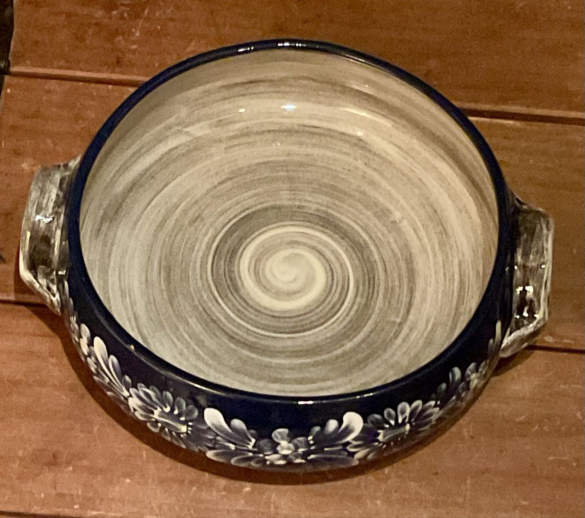 Ciotole: Keramik Schale mit Blumendesign - Handarbeit – Usato da Endingen venduto da nathan05 2