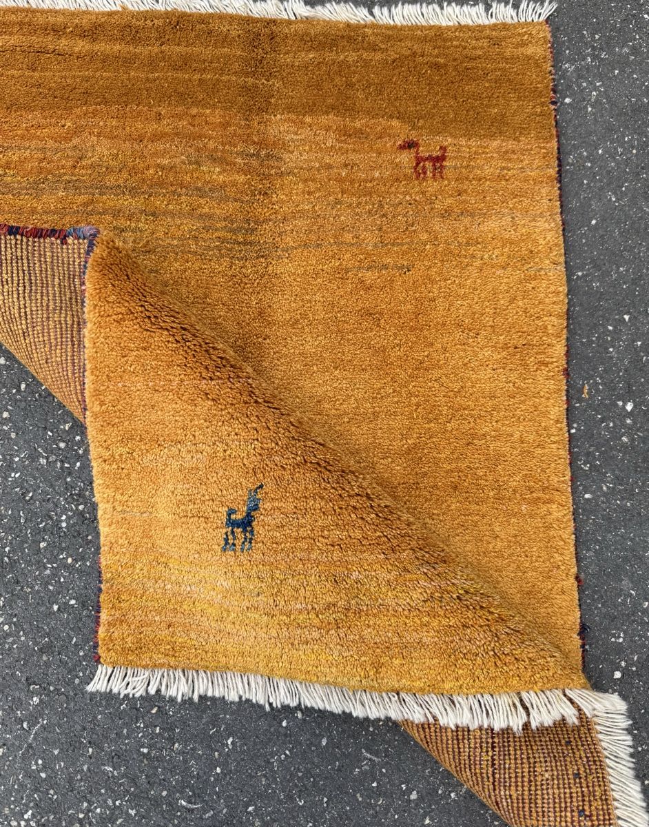 Gabbeh Tappeti: Wunderschöner handgeknüpfter Orientteppich.133x95.cm – Nuovo e nell'imballaggio originale da Sempach venduto da Star7 1