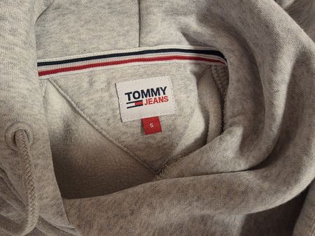 Original Tommy Jeans Hoodie, Grösse S, Grau, Neuwertig