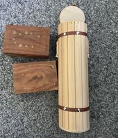 Holzkassette & Etui, 3 Teile, Diverse, Top Zustand!