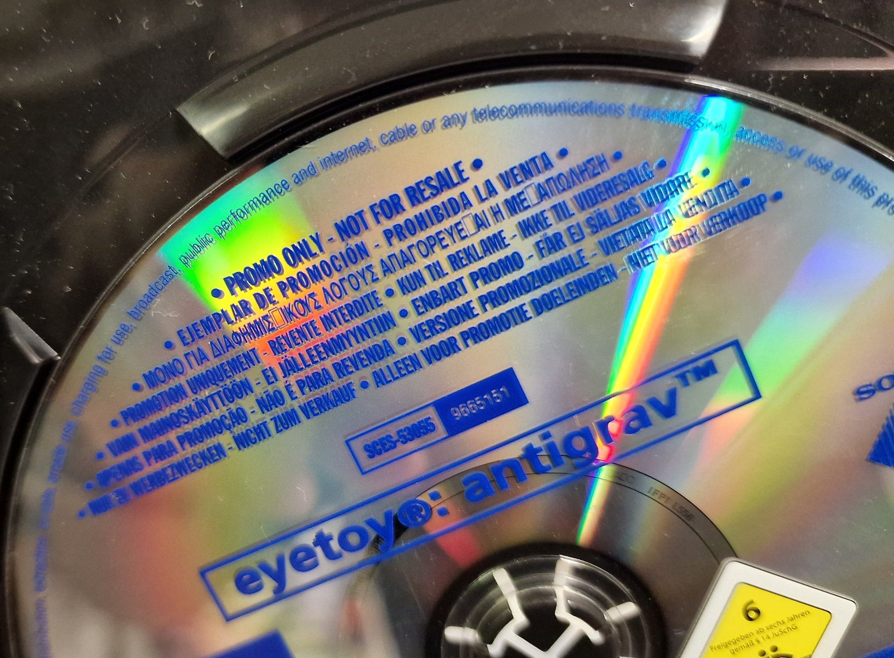 Sony Spiele: EyeToy Antigrav - PROMO VERSION - (PS2) – Gebraucht aus Reinach BL von _MasterK_ 1