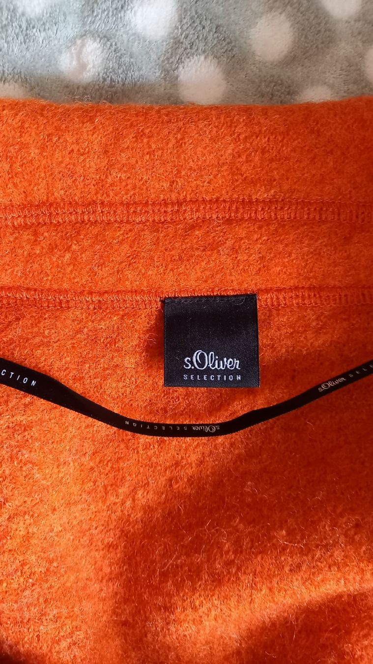 S.Oliver Jacken: s.Oliver Selection Walkjacke orange Grösse 40 Wolle – Gebraucht aus St. Gallen von Otterndorf 5