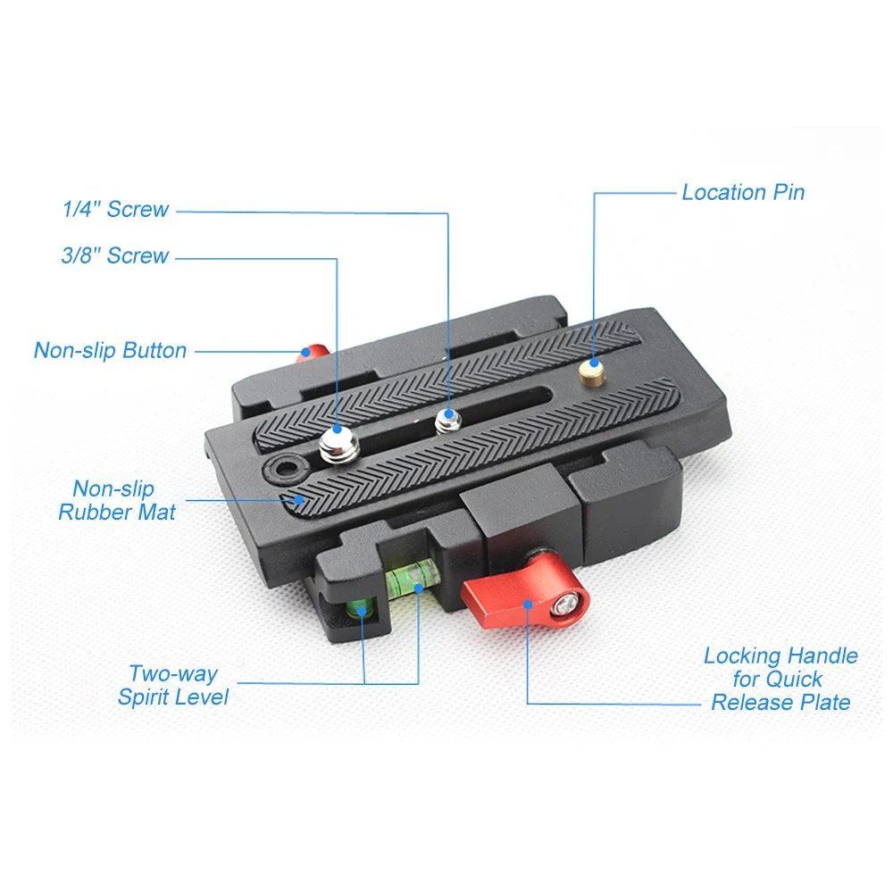 Unità & Adattatore: Schnellverschluss-Clamp-Adapter + Schnellverschluss Platte – Nuovo e nell'imballaggio originale da Malans GR venduto da BUYBEST-Schweiz 4