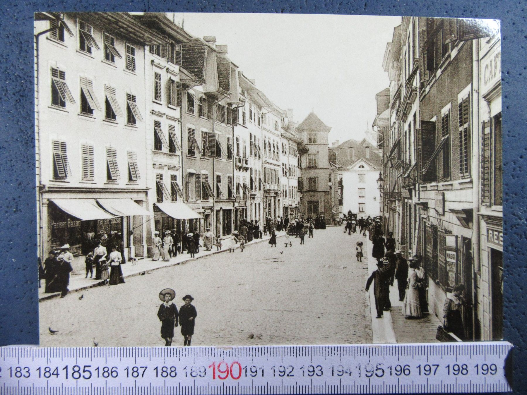 Cartoline postali: SOLOTHURN GURZELENGASSE UM 1900 REPRO AK SO – Usato da Ettingen venduto da Hausi4711
