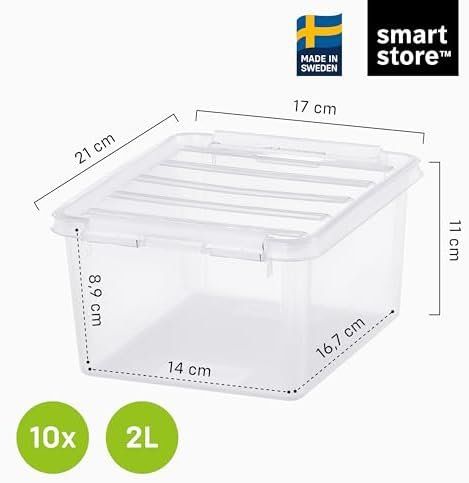 Recipients et similaires: 10x Aufbewahrungsbox 2L – Neuf avec emballage d'origine à Hundwil par Stallone5 2