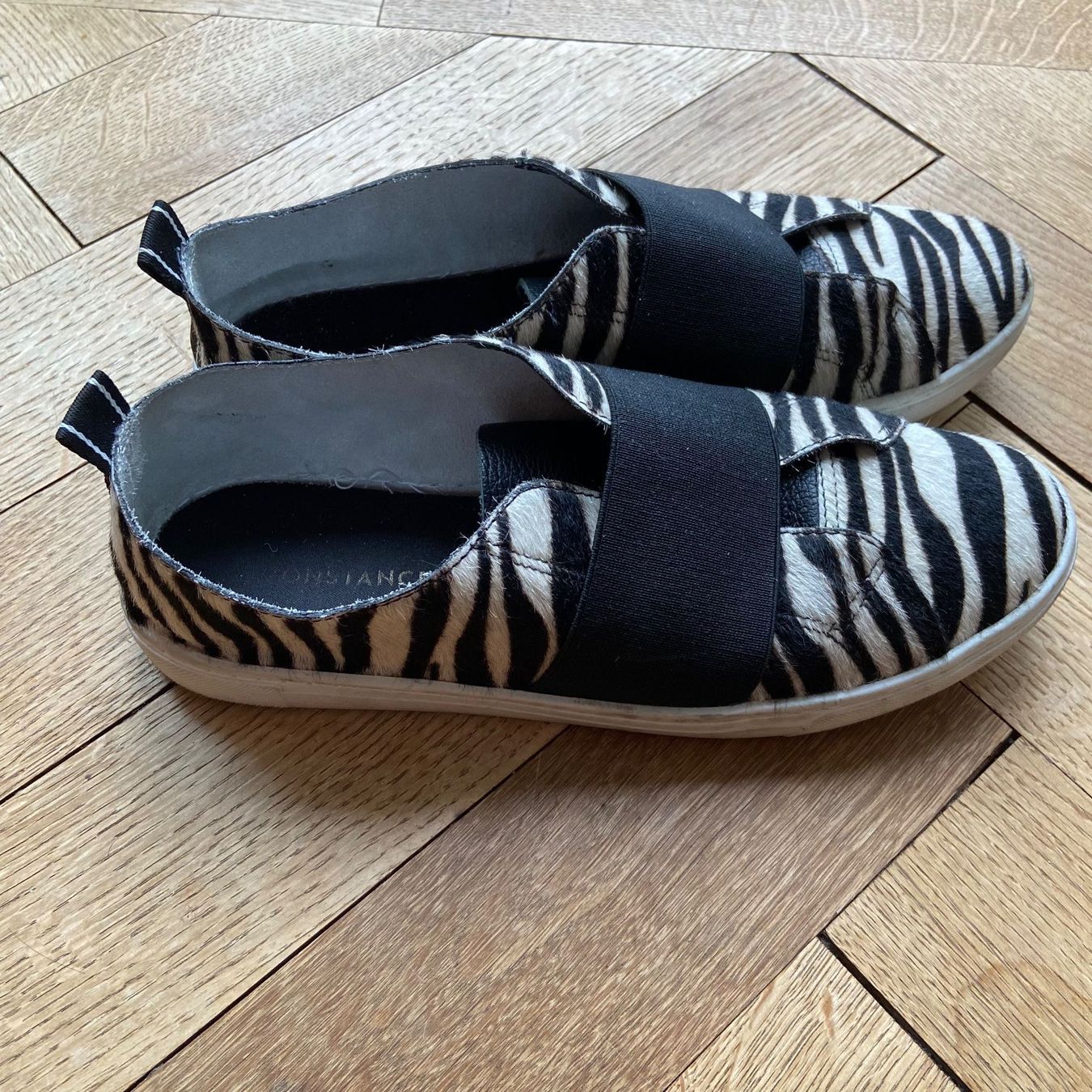 Scarpe da donna: Sneaker Leder, Grösse 38.5, Zebramuster – Nuovo (secondo la descrizione) da Zürich venduto da Cilla 2
