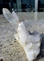 Bergkristall klar mit Durchsicht. 6cm