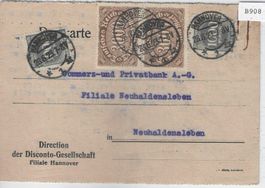 Hannover 28.8.23. DR 254, 273 to Neuhaldensleben Disconto