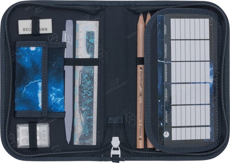 Astucci : BECKMANN Schüleretui Classic Tech Rex – Nuovo e nell'imballaggio originale da Oensingen venduto da Liquidations-Shop 2