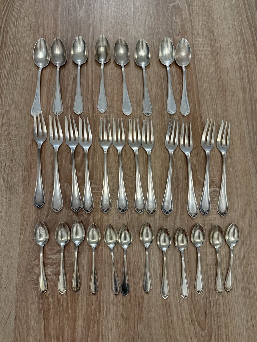 Jezler Bestecksets: Silberbesteck Perles No 23 – Gebraucht aus Hofstetten SO von anja4114 4