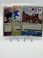 One Piece TCG Karten Set 3 Stück Japanisch Zustand neu