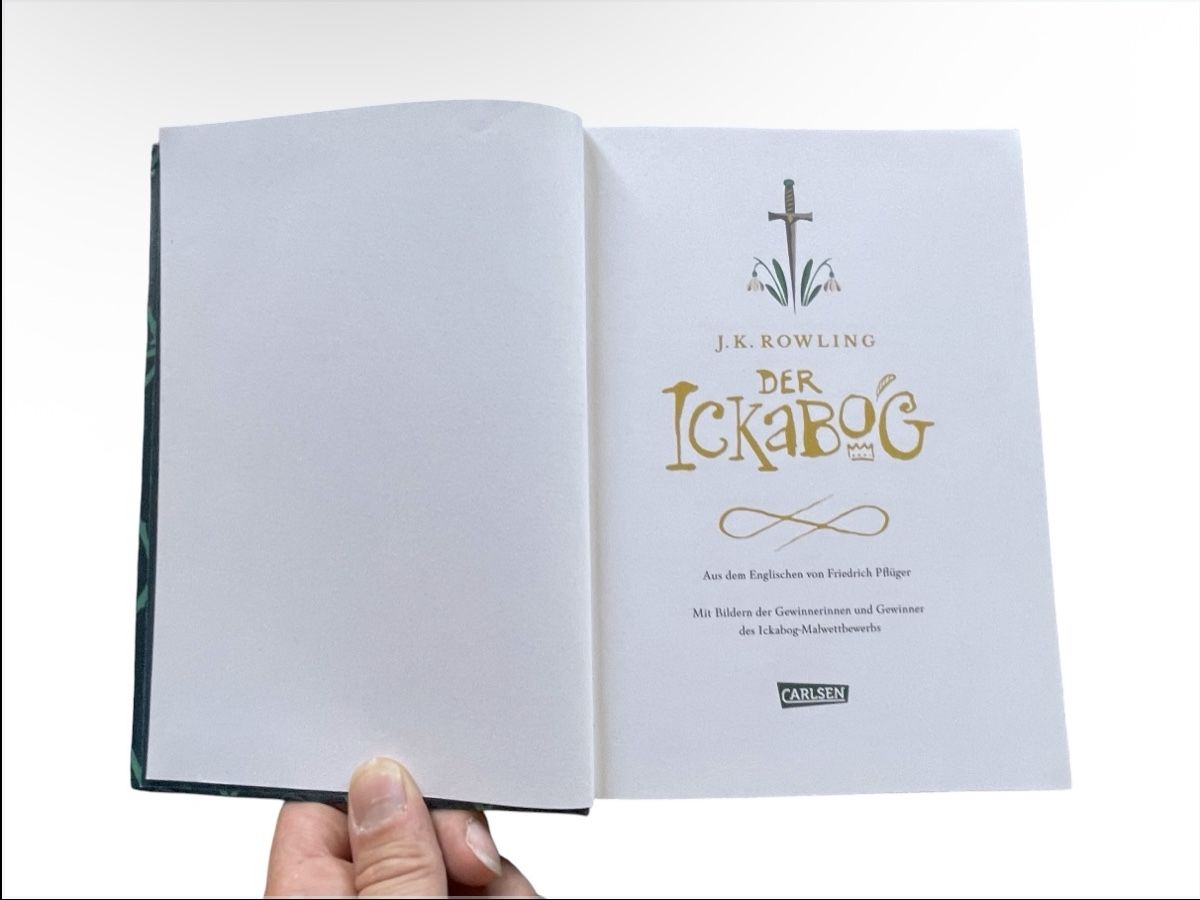 Libri: J.K. Rowling - Der Ickabog - Märchenbuch - 1. Auflage 2020 – Usato da Luzern venduto da woti-shop 6