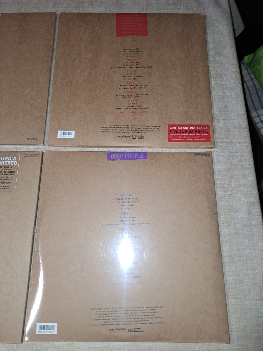 Dischi in vinile: Deep Purple 4 Limited Vinyl Alben – Nuovo (secondo la descrizione) da Bitsch venduto da jajo79076 2