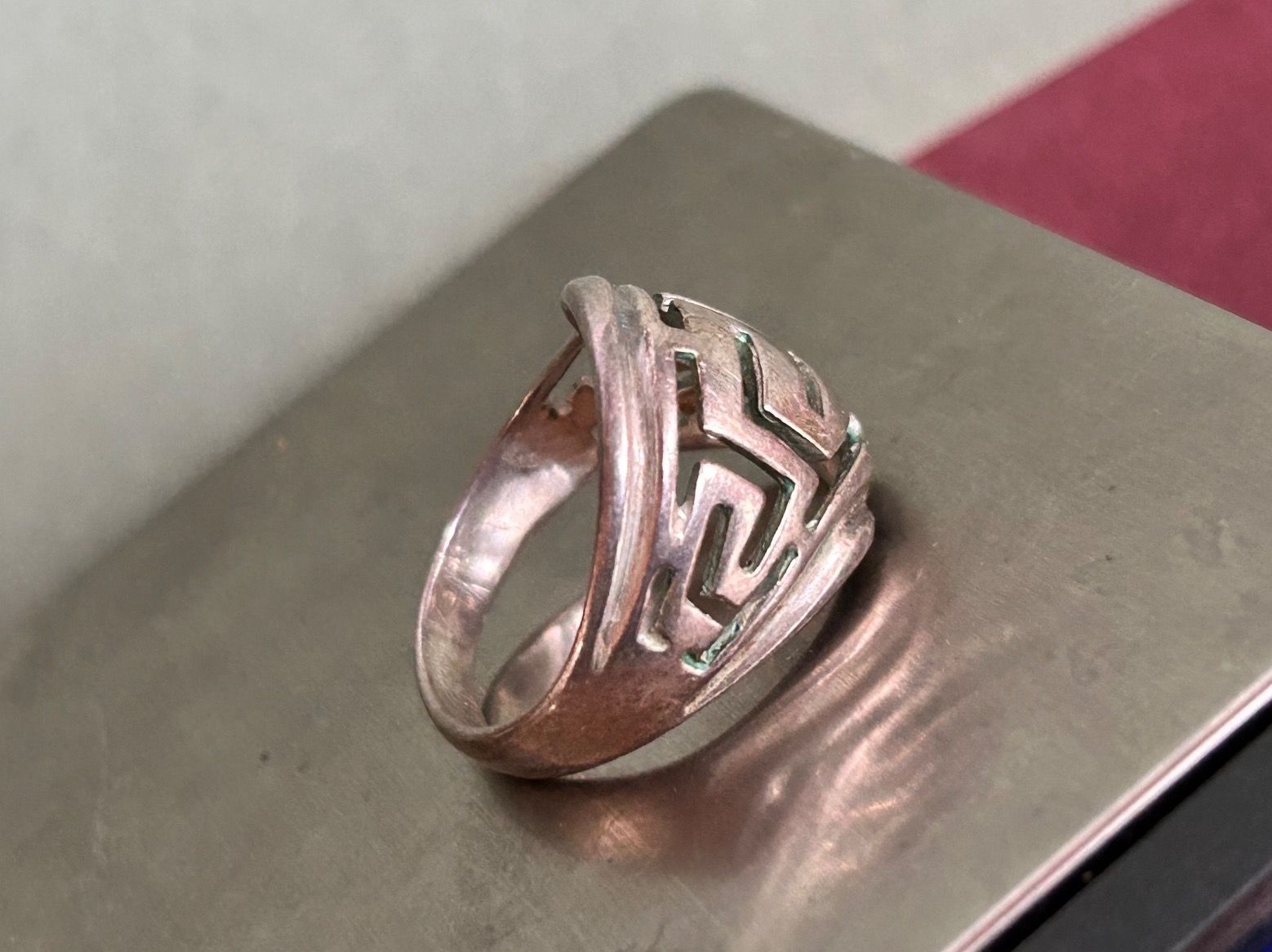 Anelli: Silberring Labyrinth (58) – Usato da Laufen venduto da Bellavitaboom 9