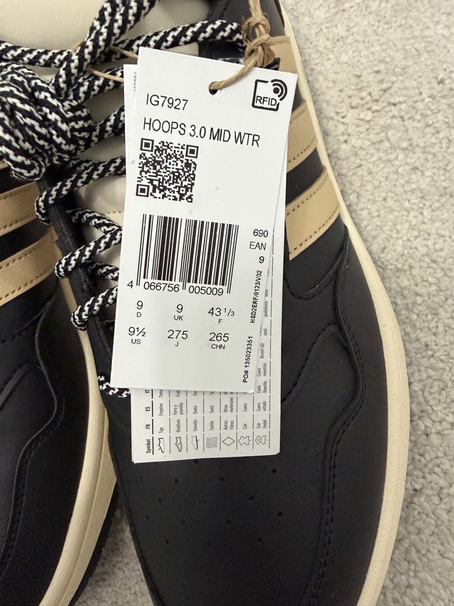 Adidas Scarpe da uomo: Adidas Hoops 3.0 Mid 43 1/3 = 42 – Nuovo e nell'imballaggio originale da Embrach venduto da niz_8sff 6