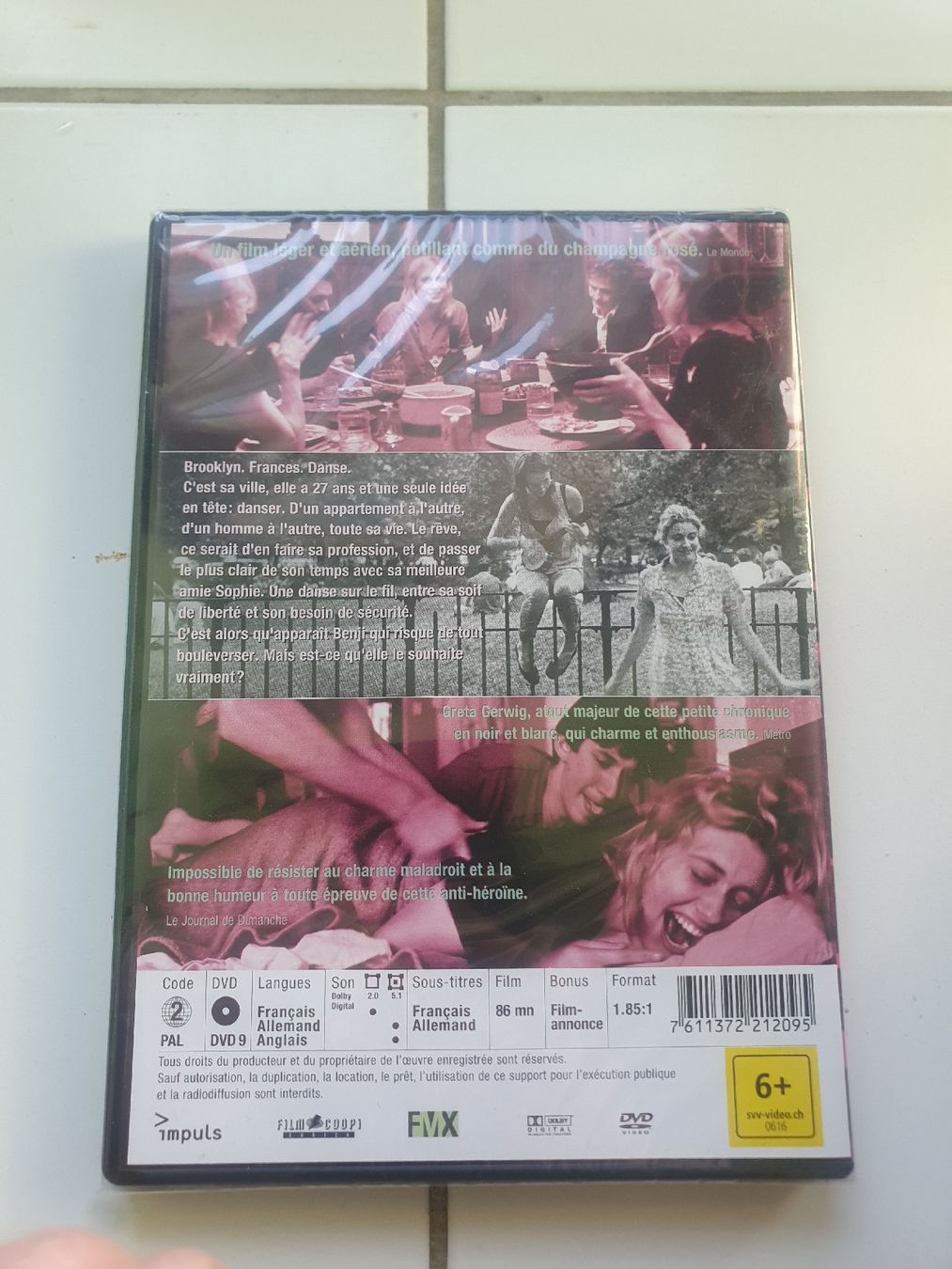 Tutti i DVDs: Frances Ha - DVD - Greta Gerwig - Noah Baumbach - Comedy  – Nuovo e nell'imballaggio originale da Etoy venduto da SamuelausderSchweiz 1