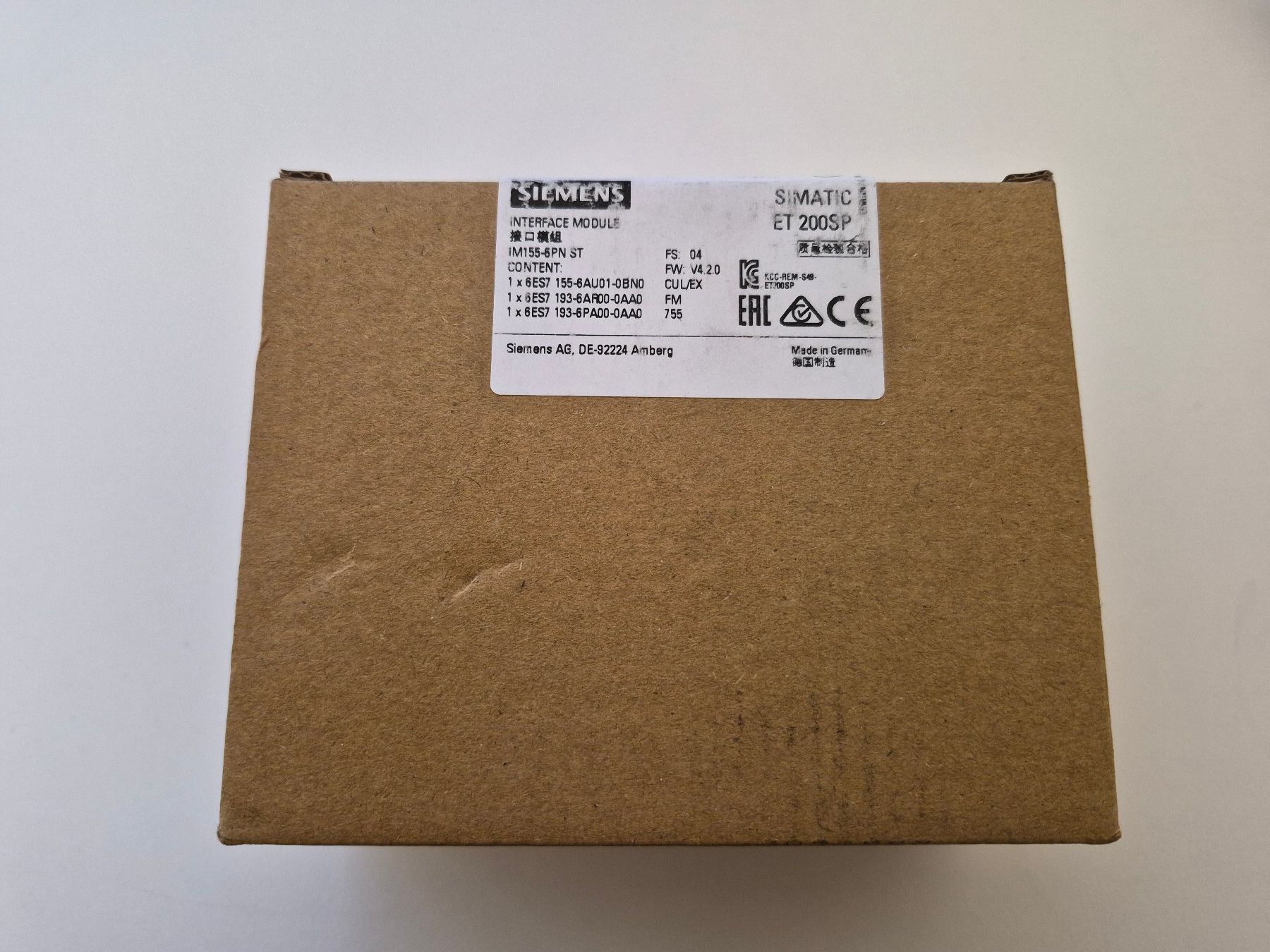 Siemens Componenti elettronici: ET 200SP, IM155-6PN ST Siemens Interfacemodul – Nuovo e nell'imballaggio originale da Rapperswil BE venduto da SF-15 1