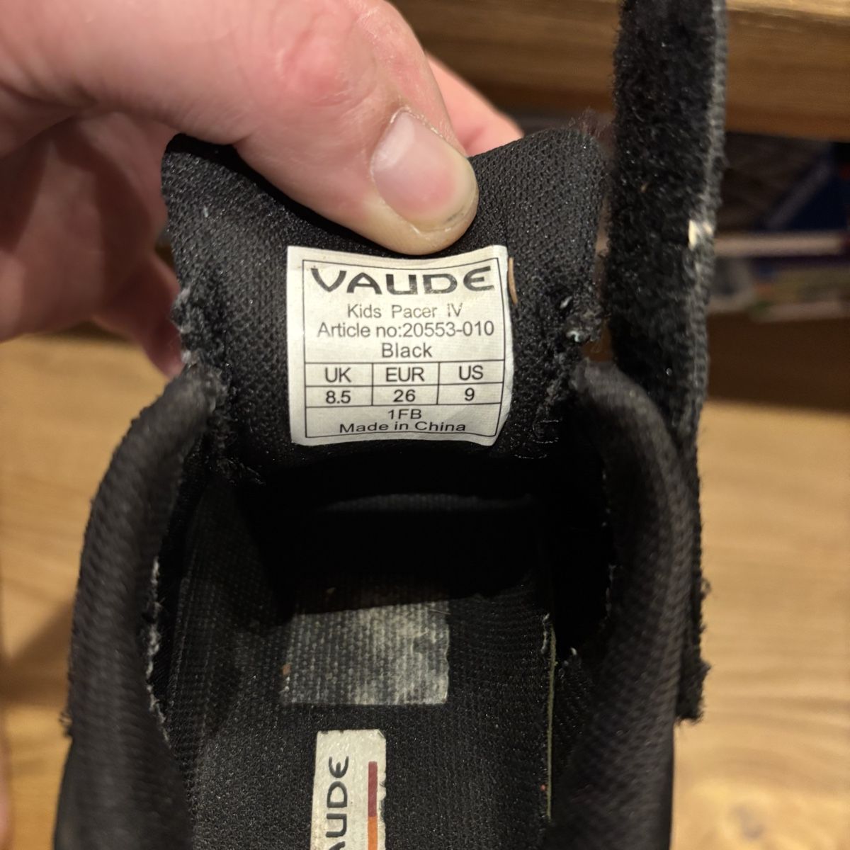 Scarpe per ragazzi: Vaude Pacer IV Gr 26 – Usato da Zunzgen venduto da Oberrider87 4