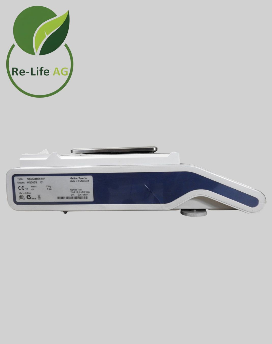 Tutte le macchine: Mettler | MS303S | Precision Laboratory Blance  Fully Tested – Usato da Reinach BL venduto da Re-LifeAG_Labor 2