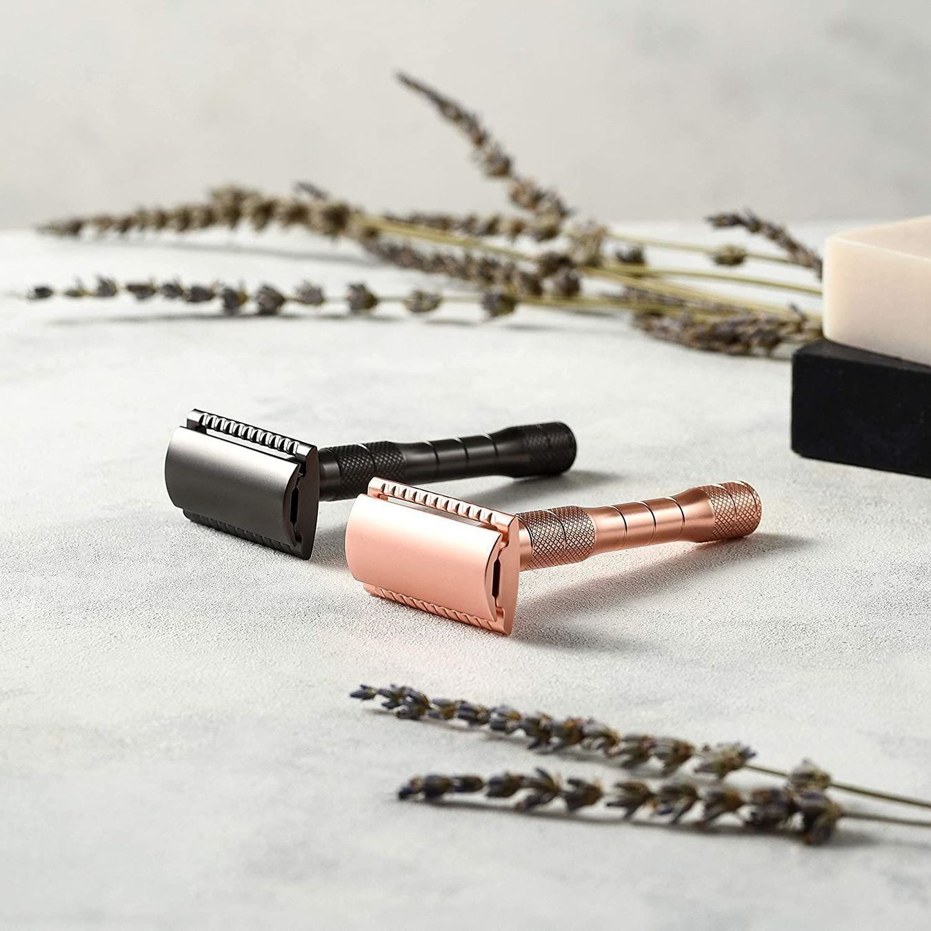 Rasoi & Lamette da barba: Wiederverwendbare Rasierhobel in Roségold – Nuovo e nell'imballaggio originale da Walenstadt venduto da Trend-24 3