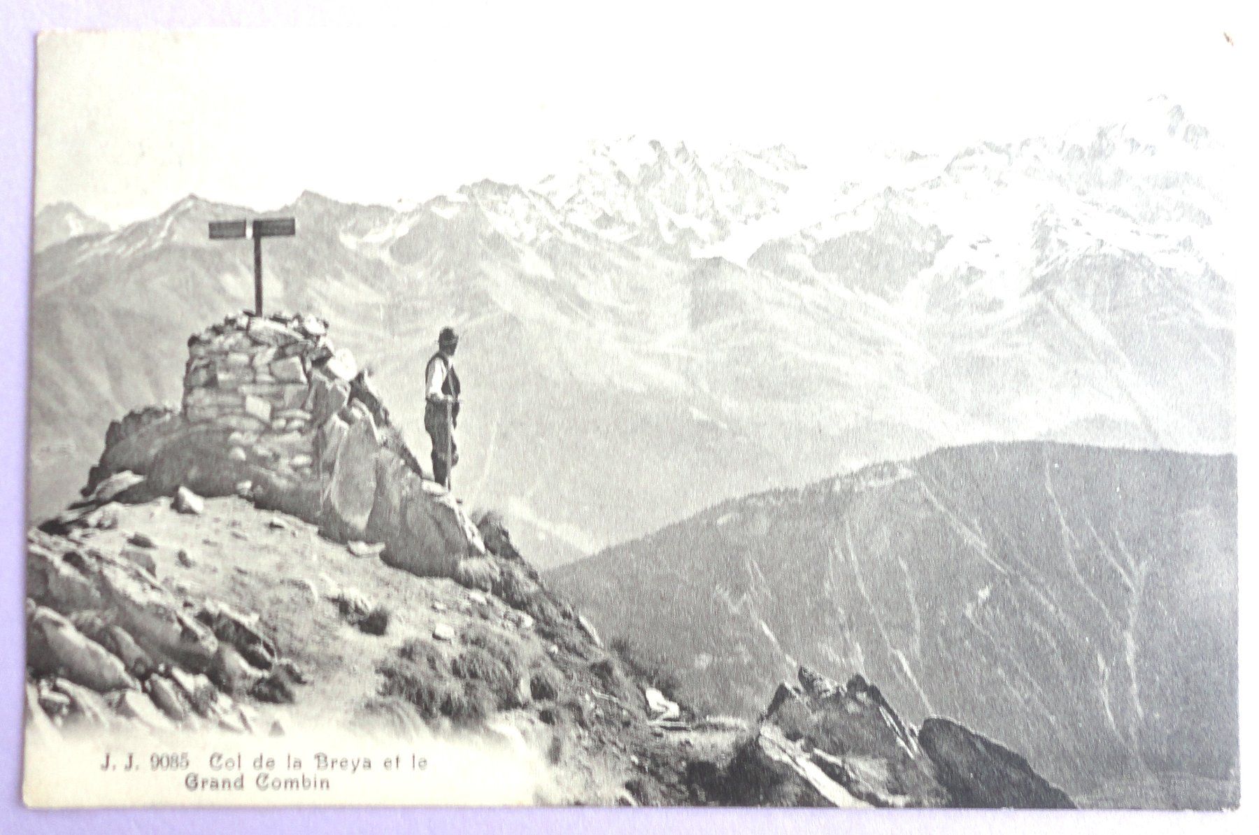 Cartoline postali: Col de la Breya et le Grand Combin – Usato da Fétigny venduto da Billy2miny