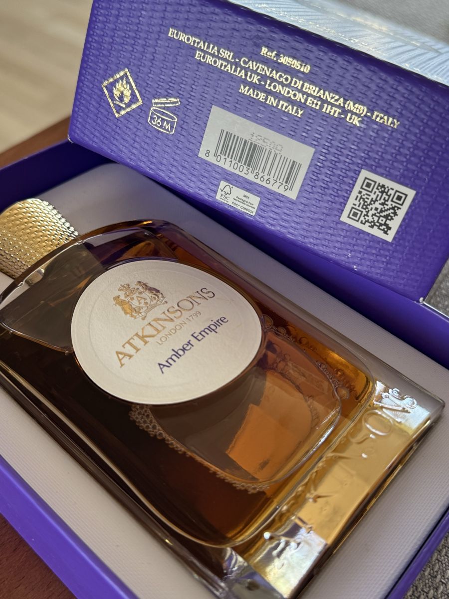 Atkinsons Profumi & Eau de Toilette: Parfum Atkinsons Amber Empire EDT 100ml – Nuovo (secondo la descrizione) da Volketswil venduto da SandraC09 1