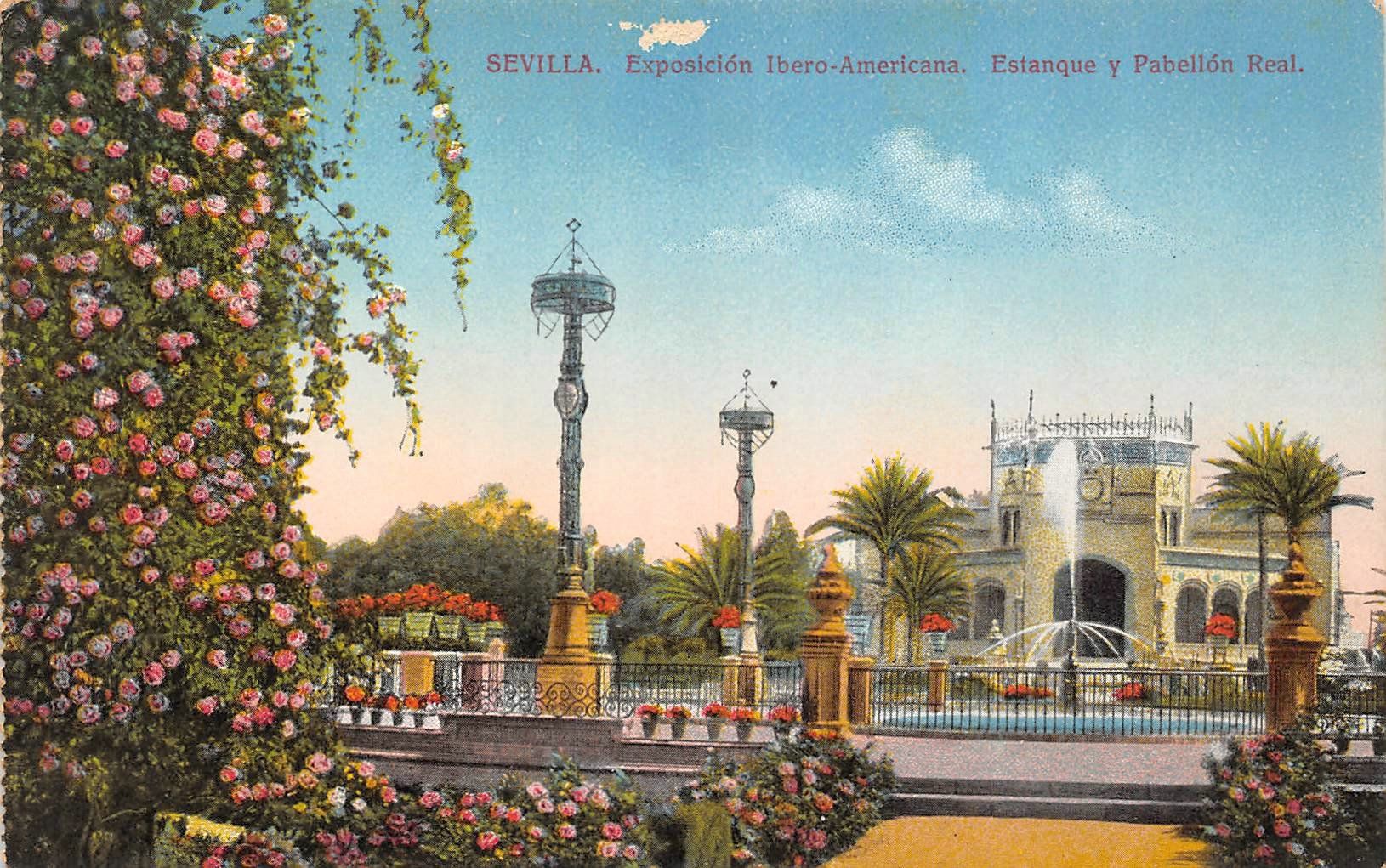Cartoline postali: Sevilla, Exposicion Ibero Americana – Usato da Ottikon b.Kemptth. venduto da Neptun1974