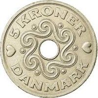 5 Kronen Dänemark 1998