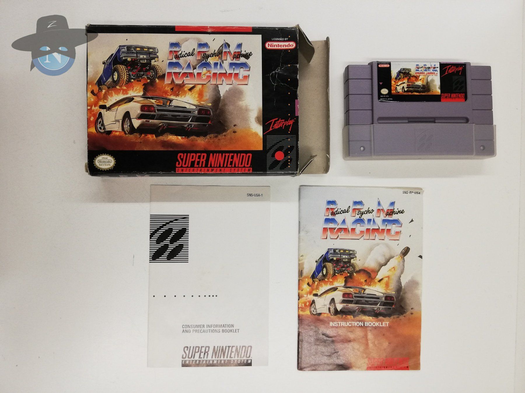 Nintendo Giochi: Radical Psycho Machine Racing / USA NTSC-U / Super Nintendo – Usato da St. Gallen venduto da zorro_dc 6
