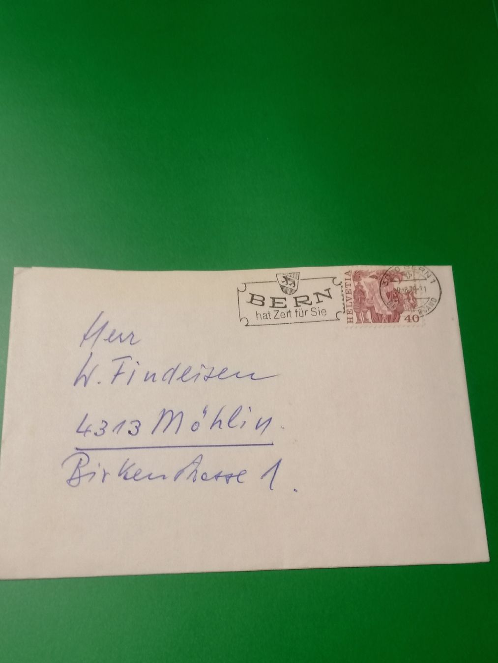 Tutti i francobolli: Stempel Bern hat Zeit fur Sie 1978 – Usato da Lausanne venduto da Jdelta 1