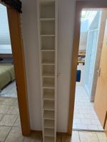 Regal weiss hoch schmal schmaler Turmregal guter Zustand