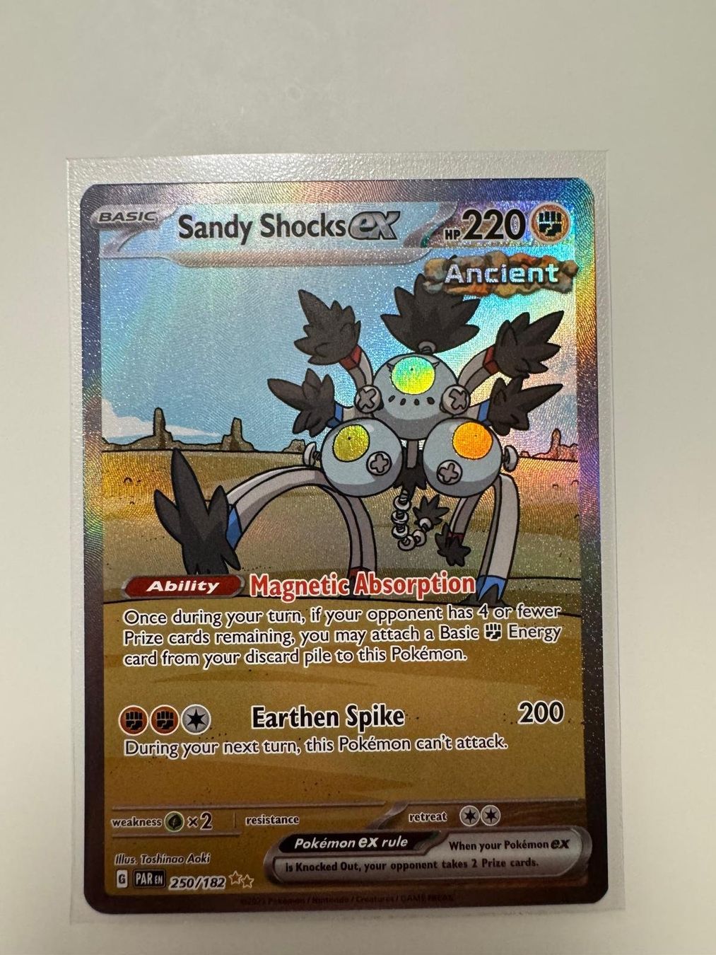 Pokémon Carte collezionabili: Sandy Shocks ex | SIR | PAR 250/182 | EN – Usato da Spreitenbach venduto da Snacky96 2